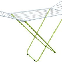 Сушилка для белья напольная, PERFECTO LINEA Bona, бело-зеленая