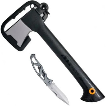 Топор A6 FISKARS + нож Paraframe