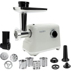 Электрическая мясорубка RAGEX R805, 2000Вт, цвет: 105 (зефирная)