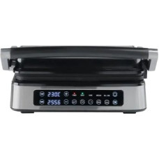 Электрический гриль RAGEX R782, 2000Вт, цвет: 900 (серебристый)