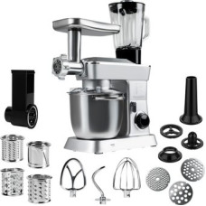 Кухонный комбайн 14 в 1 RAGEX R112, 4.5л, 1300Вт, цвет: 900 (серебристый)