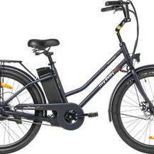 Электровелосипед MyWay Road 250 26 17, черный антрацит матовый