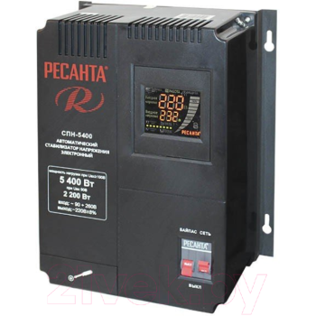 Стабилизатор СПН- 5400 Ресанта, КИТАЙ, 63/6/26