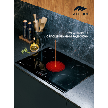 MILLEN MEH 702 BL электрическая варочная панель Уценённый товар (MLN.MIKS200016.2211.00084)