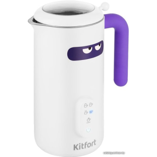 Капучинатор Kitfort KT-774-1 (бело-фиолетовый)